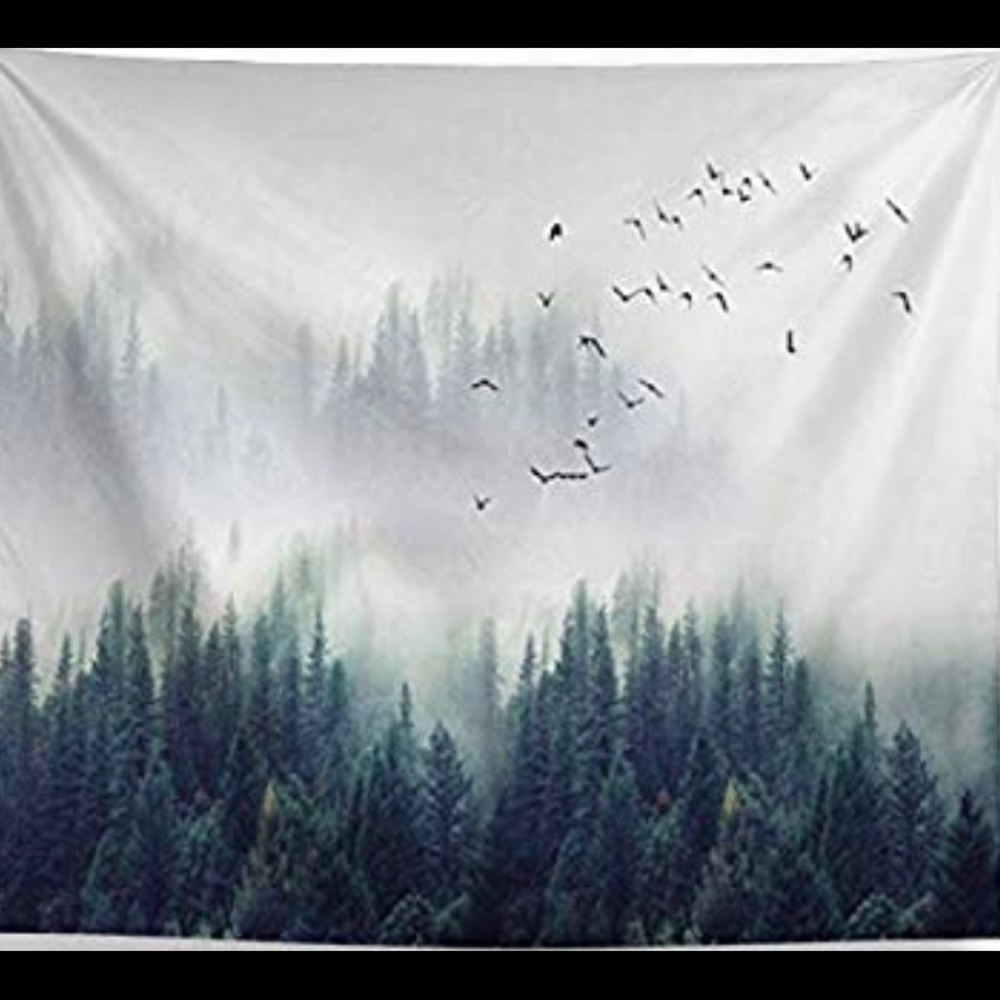 Forest Hanging Wall Tapestry (59”x51”)
